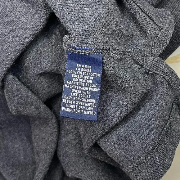 Ralph Lauren “The Skinny Polo” - Grey - 100% Cotton - Size Large - Picture 5 of 5